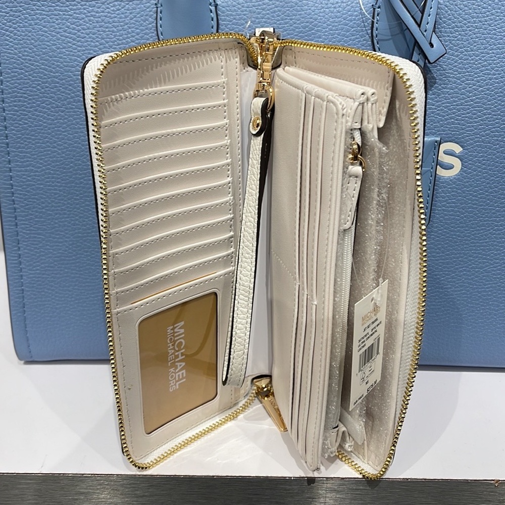 Brand New with Tag authentic Michael Kors Jet Set Travel large continental - Picture 7 of 16